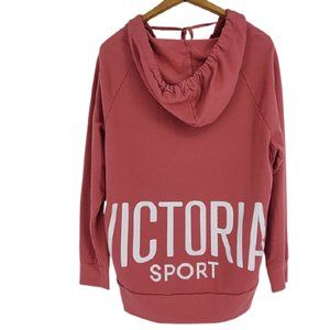 Victoria Sport Full Zip Hoodie Melon Drawstring S